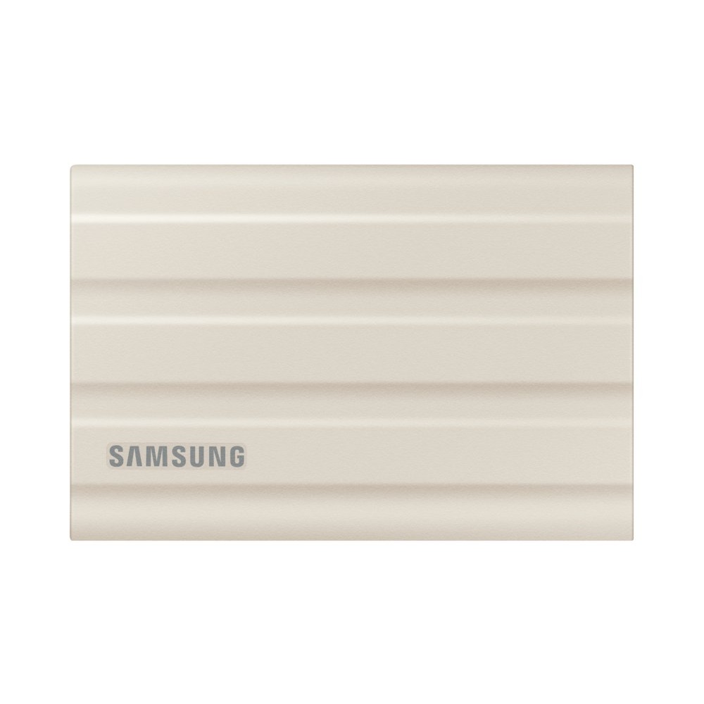 Samsung T7 Shield | Externe SSD | 1TB | USB 3.2 Gen2 | 1.050MB/s Lezen | 1.000MB/s Schrijven | Beige