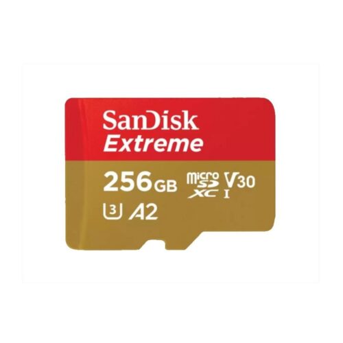 SanDisk Extreme | MicroSDXC | 256GB | Class 10 | UHS-I U3