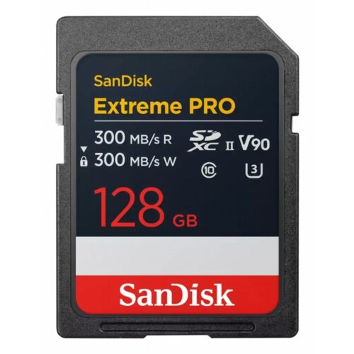 SanDisk Extreme PRO | 128GB SDXC Geheugenkaart | UHS-II Klasse 10