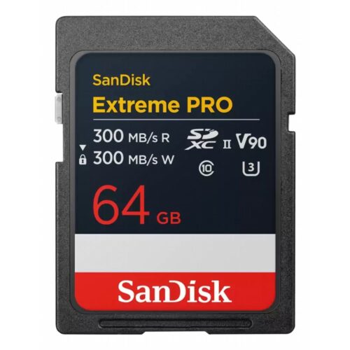 SanDisk Extreme PRO | 64GB SDXC Geheugenkaart | UHS-II Klasse 10