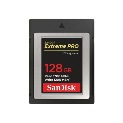 SanDisk Extreme PRO | CFexpress Type B | 128GB | Tot 1700MB/s lezen | Tot 1200MB/s schrijven | Betrouwbare Opslag