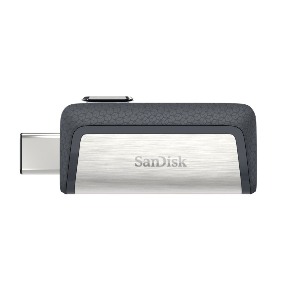 SanDisk Ganda UltraType | 256GB USB-C 3.2 & USB-A 3.2 Flash Drive | tot 150 MB/s lezen | Zilver - Afbeelding 2