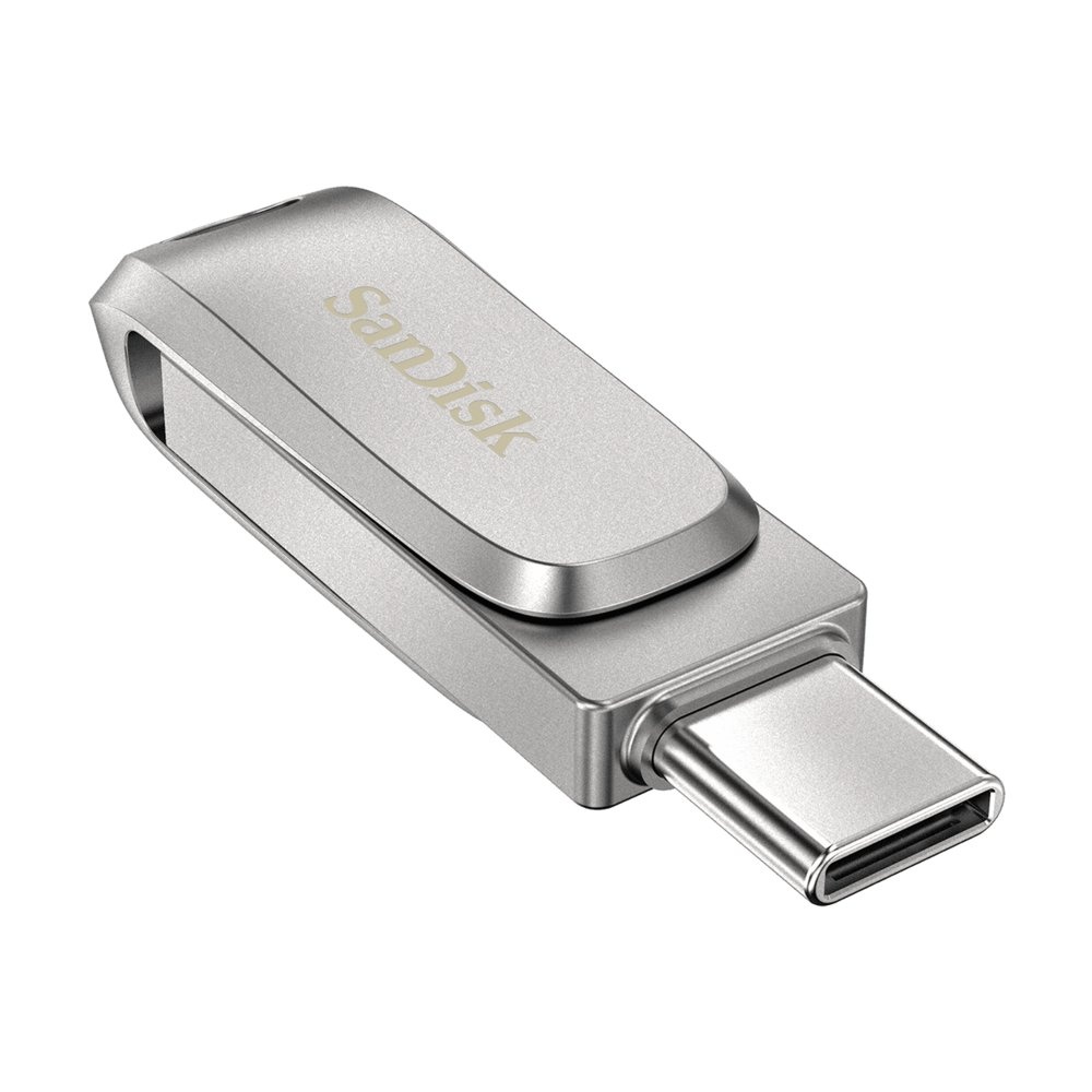 SanDisk Ultra Dual Drive | 1TB USB-C 3.2 & USB-A 3.2 Flash Drive | tot 400 MB/s lezen | Roestvrijstaal - Afbeelding 4