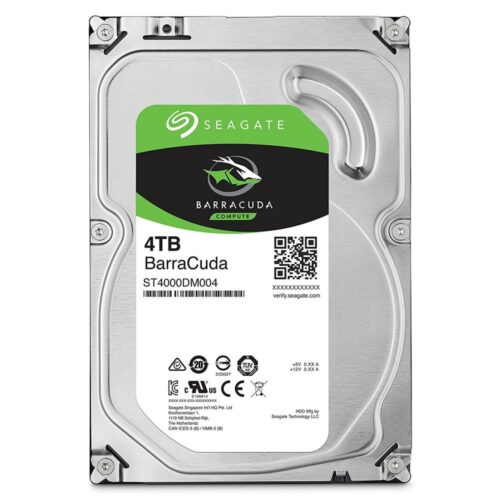Seagate Barracuda HDD 3.5" | 4TB SATA III | 5400RPM