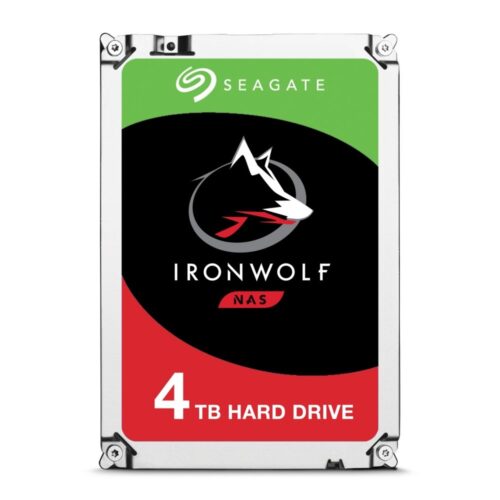 Seagate IronWolf ST4000VN008 | 4TB 3.5" NAS HDD | SATA III | 5900 rpm | 64MB Cache