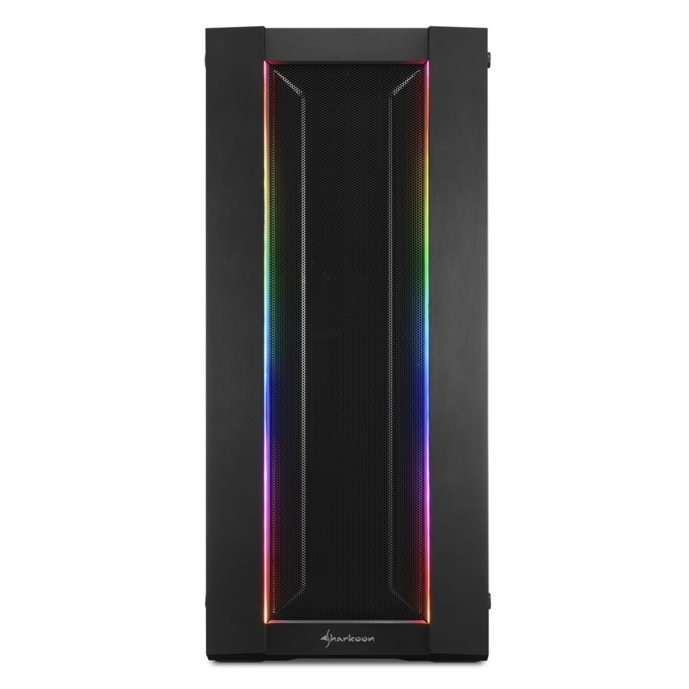 Sharkoon ELITE SHARK CA200M | Midi Tower Behuizing | Zwart - Afbeelding 2