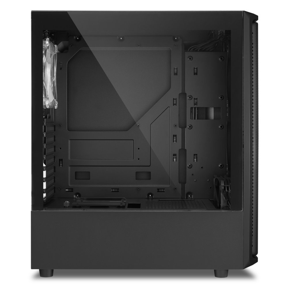 Sharkoon SK3 RGB | Midi Tower Case | Zwart - Afbeelding 4