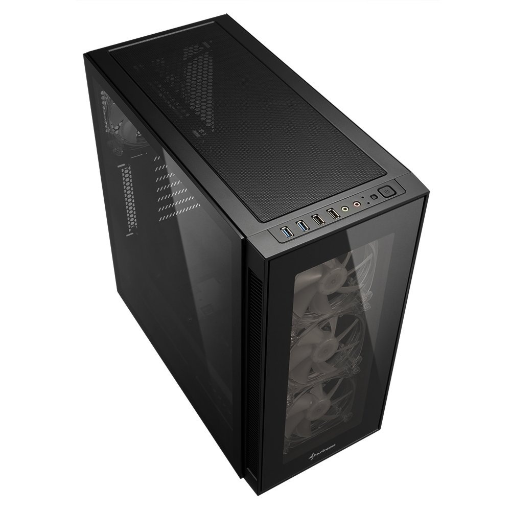 Sharkoon TG5 Pro RGB | Midi Tower Case | Zwart - Afbeelding 3