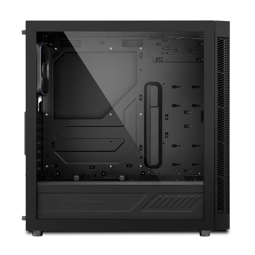Sharkoon TG6 RGB | Midi Tower Case | Zwart - Afbeelding 4
