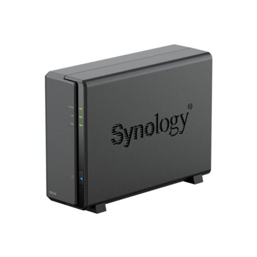 Synology DiskStation DS124 NAS | 1 Drive Bay | 1x Gigabit Ethernet | Zwart