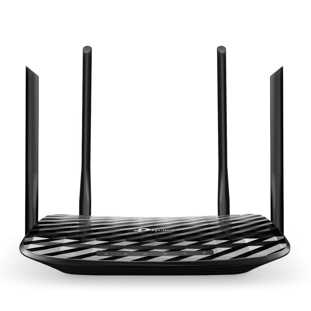 TP-LINK Archer C6 | Draadloze Router | AC1200 Dual-band (2,4 GHz / 5 GHz) | Gigabit Ethernet | Zwart