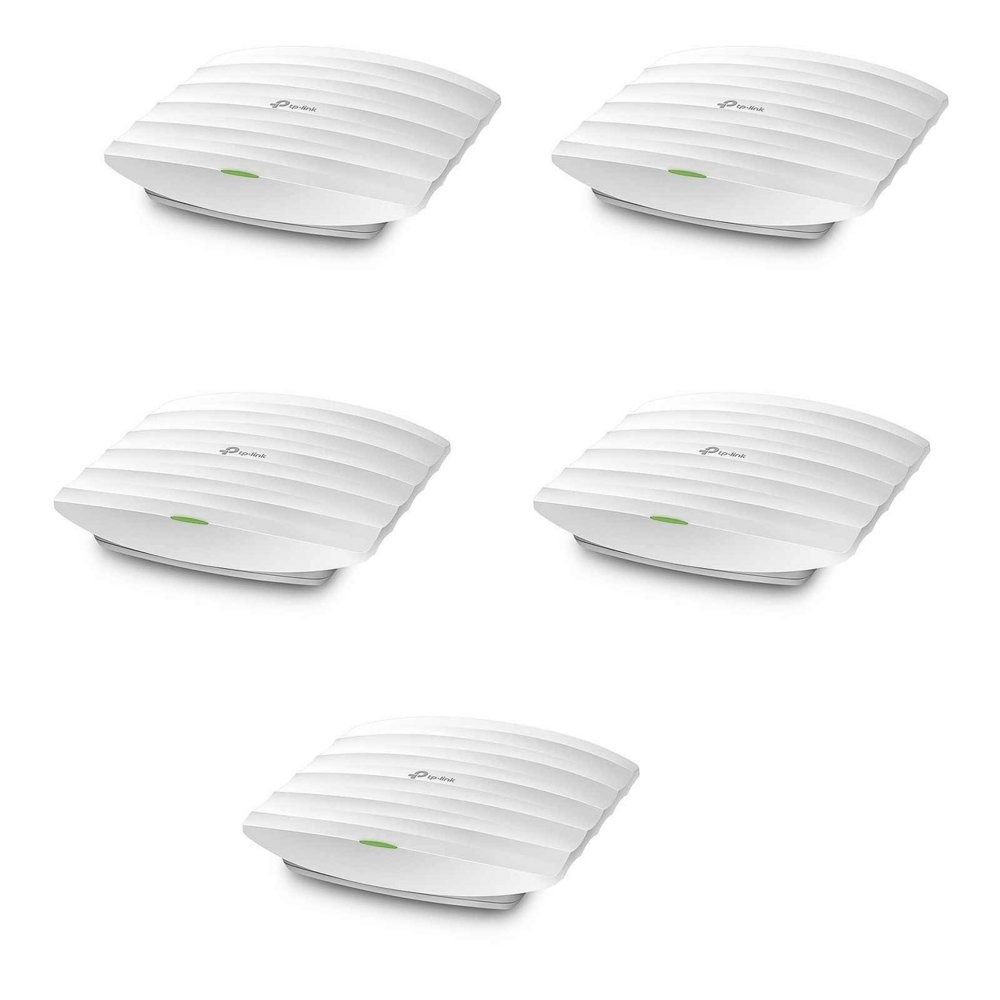 TP-Link EAP245 (5-pack) | WiFi 5 Access Point | 1750 Mbit/s | PoE (met Injector) | Inclusief Montagebeugels