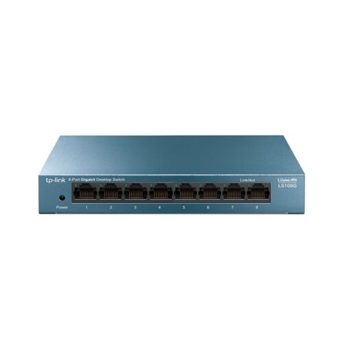 TP-Link LS108G | Unmanaged Switch | 8 Poorten | Gigabit Ethernet (10/100/1000 Mbps) | Desktop