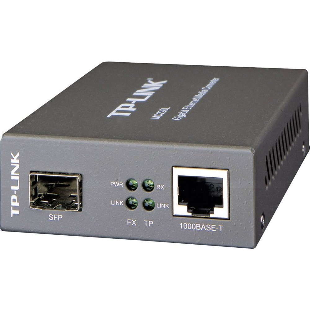 TP-Link MC220L | Gigabit Ethernet | Media Converter | 1000 Mbit/s