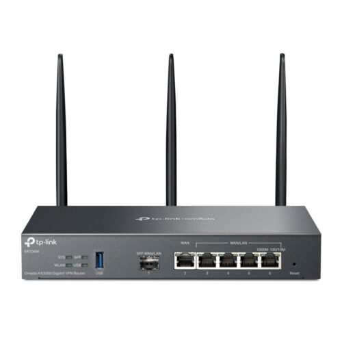 TP-Link Omada AX3000 Gigabit VPN | WiFi 6 Router | Gigabit Ethernet Dual-band (2.4 GHz / 5 GHz) | 2400 Mbit/s