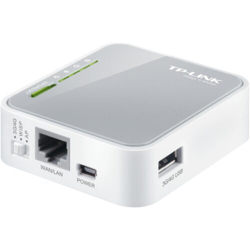 TP-Link TL-MR3020 | 4G/3G Router & Travel Router | WiFi 4 (802.11n) | Single-band (2,4 GHz) | tot 150 Mbit/s