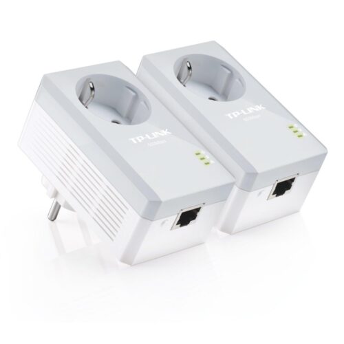 TP-Link TL-PA4010P KIT V5 | Powerline Adapter Set | 600 Mbps | Fast Ethernet | Met Stopcontact | Wit | HomePlug AV