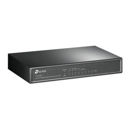 TP-Link TL-SF1008P | Unmanaged Switch | 8-poorts 10/100 Mbps | 4x PoE