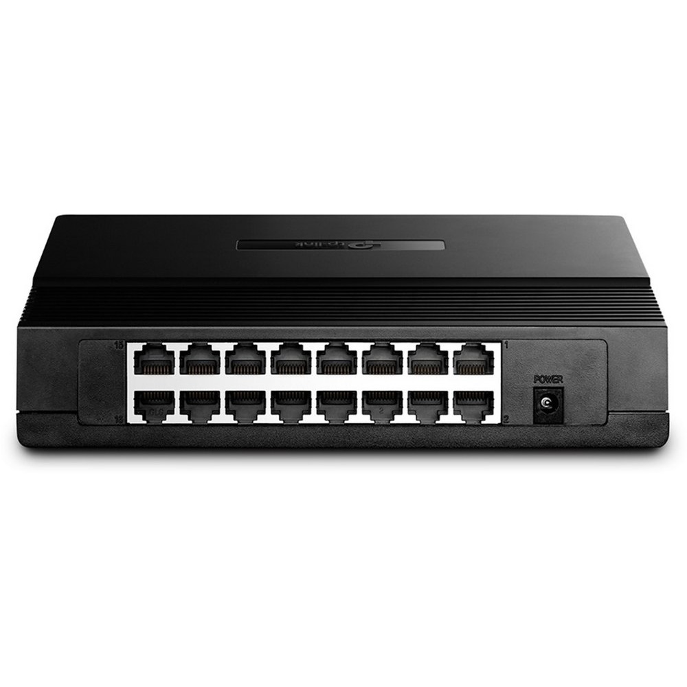 TP-Link TL-SF1016DS | Unmanaged Switch | 16 Poorten | Fast Ethernet (10/100 Mbps) - Afbeelding 3