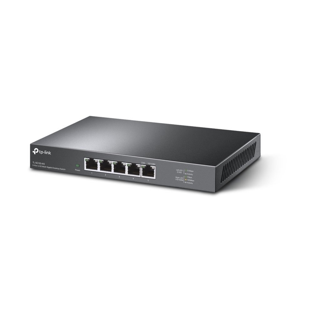 TP-Link TL-SG105-M2 | Unmanaged Switch | 5 Poorten | Multi-Gigabit Ethernet (100/1000/2500 Mbps) | Zwart - Afbeelding 3