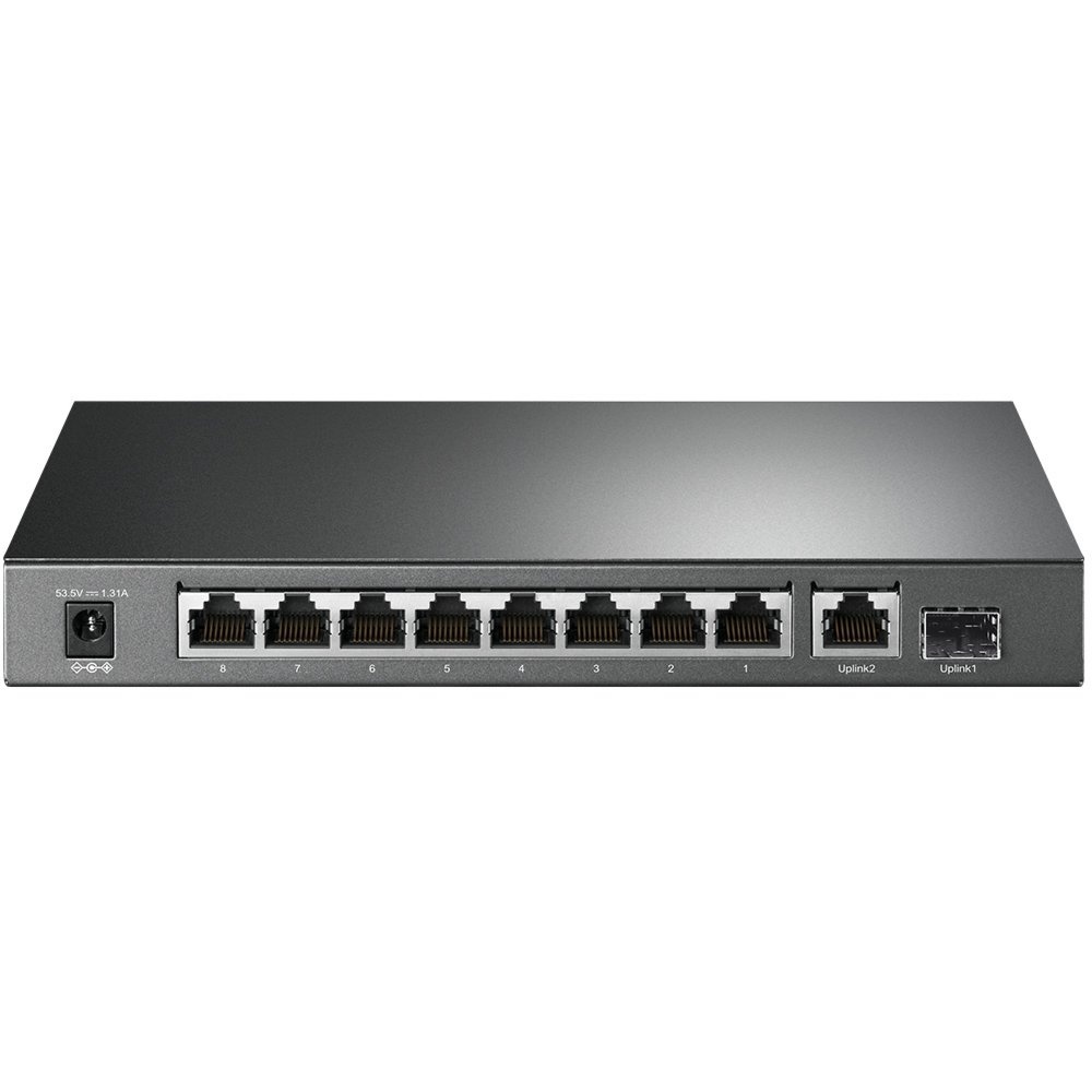 TP-Link TL-SG1210P | Unmanaged Switch | 10 Poorten | Gigabit Ethernet (10/100/1000 Mbps) | PoE | Grijs - Afbeelding 2