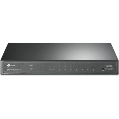 TP-Link TL-SG2008P | Managed Switch | 8 Poorten | Gigabit Ethernet (10/100/1000 Mbps) | 4x PoE