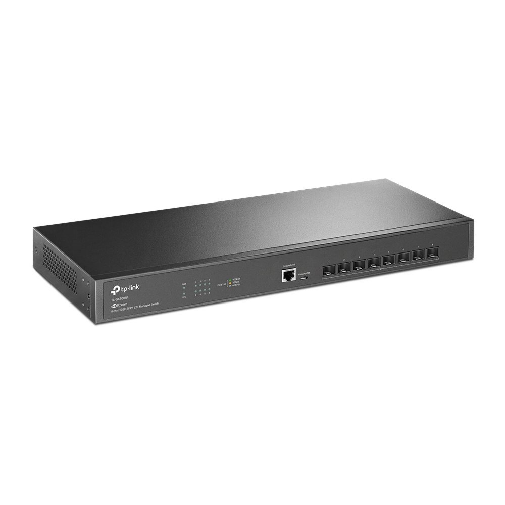 TP-Link TL-SX3008F | Managed L2+ Switch | 8 Poorten | 10G SFP+ | Rackmount - Afbeelding 3