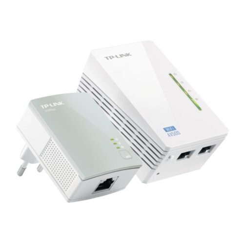TP-Link TL-WPA4220KIT | AV500 Powerline Adapter Set | 500 Mbps | Wi-Fi N300 | Fast Ethernet | Starter Kit