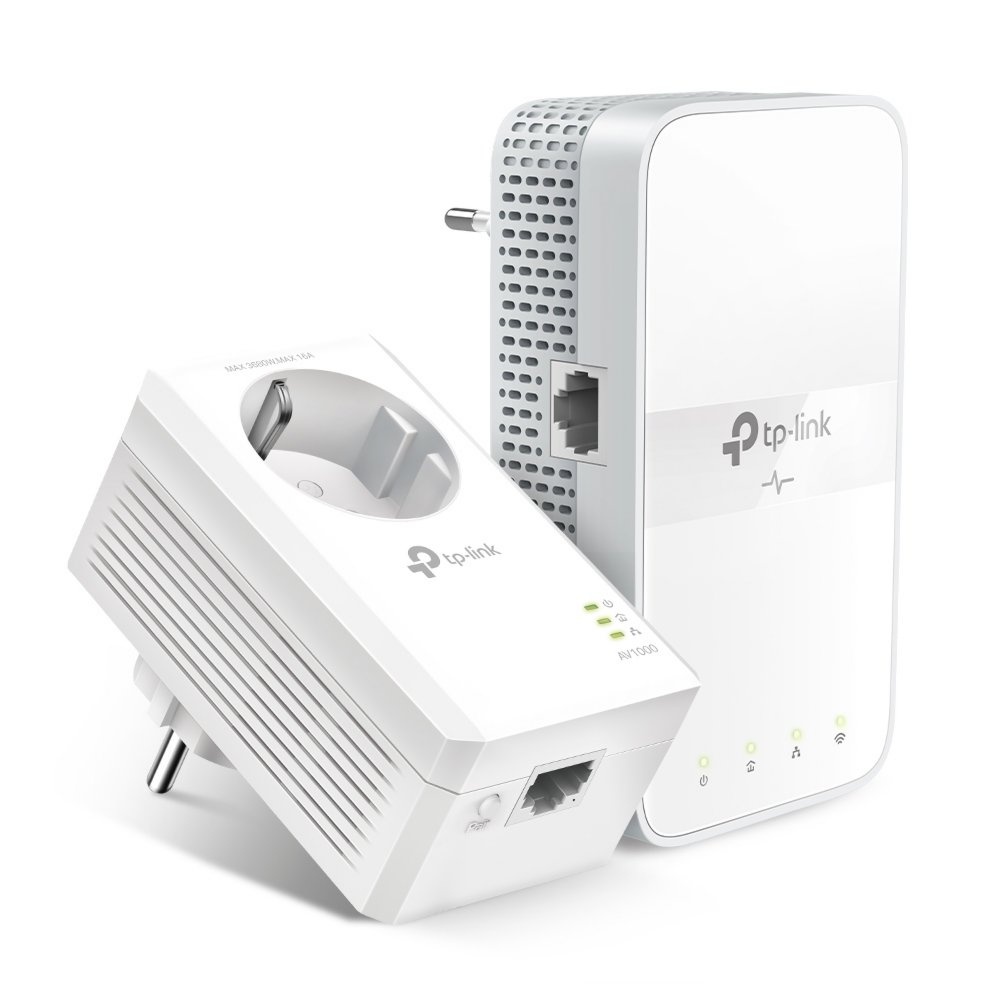 TP-Link TL-WPA7617 KIT | Powerline Adapter Set | 1200 Mbps | Gigabit Ethernet | Wi-Fi AC1200 | Wit | HomePlug AV2