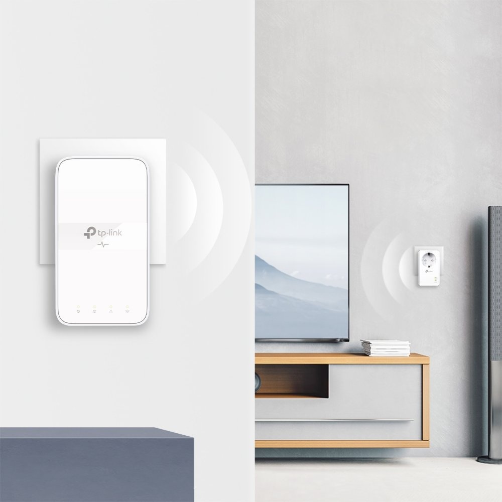 TP-Link TL-WPA7617 KIT | Powerline Adapter Set | 1200 Mbps | Gigabit Ethernet | Wi-Fi AC1200 | Wit | HomePlug AV2 - Afbeelding 7