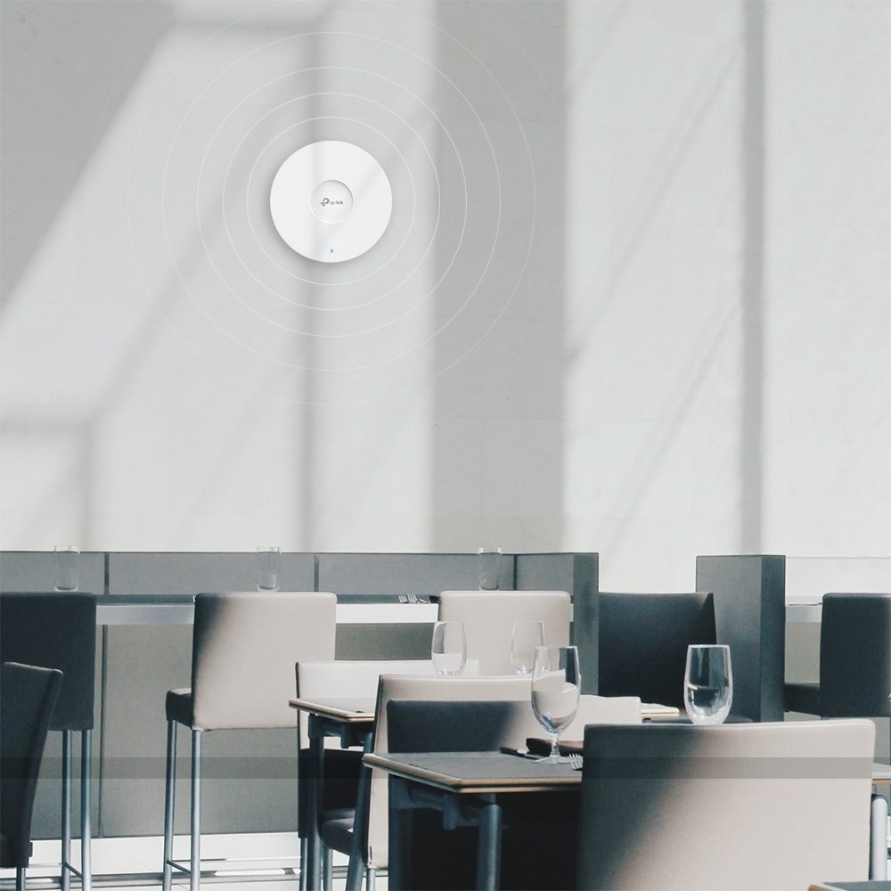 TP‑Link Omada EAP650 | WiFi 6 Ceiling Access Point | 2976 Mbit/s | PoE+ (injector inbegrepen) | Inclusief Montagebeugel - Afbeelding 5