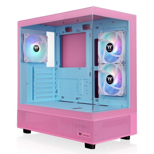 Thermaltake View 270 TG ARGB | Mid Tower Case | Bubble Pink (CA-1Y7-00MAWN-00)