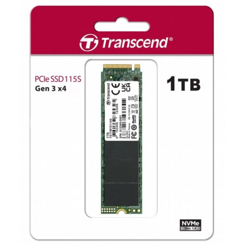 Transcend 115S | 1TB NVMe SSD | M.2 | 3.200MB/s