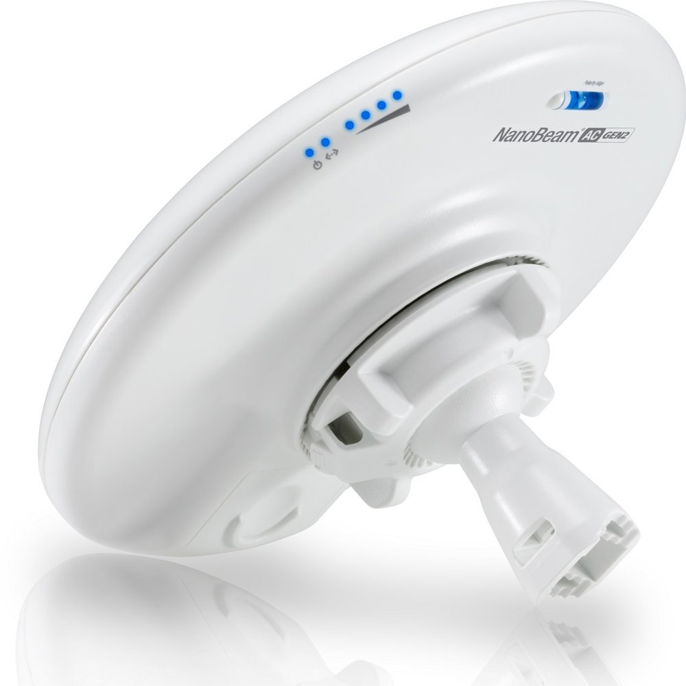 Ubiquiti NanoBeam 5AC Gen2 | Netwerkbrug | 450 Mbit/s | Wit - Afbeelding 2