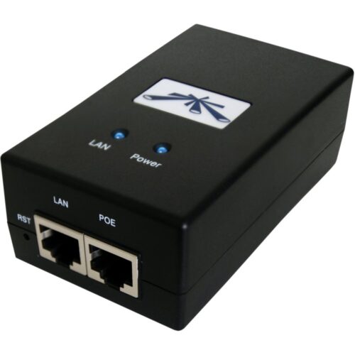 Ubiquiti Networks POE-24-12W | PoE Adapter & Injector | 24V | 12W | Fast Ethernet