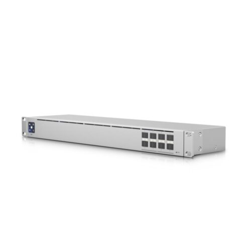 Ubiquiti Networks USW-Aggregation | Managed L2 Switch | 8 Poorten | 10G SFP+ | 1U Rackmount | Zilver