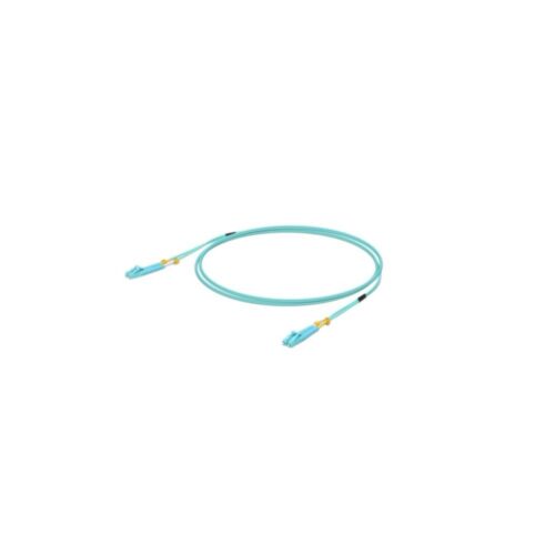 Ubiquiti Networks UniFi ODN | 0,5 m Glasvezelkabel | LC naar LC | OM3 | Aqua