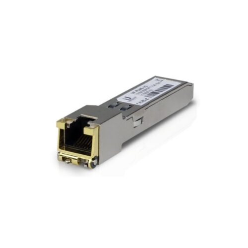 Ubiquiti UF-RJ45-1G | SFP Transceiver Module | 10/100/1000 Mbps | Koper | RJ45 | 100 m