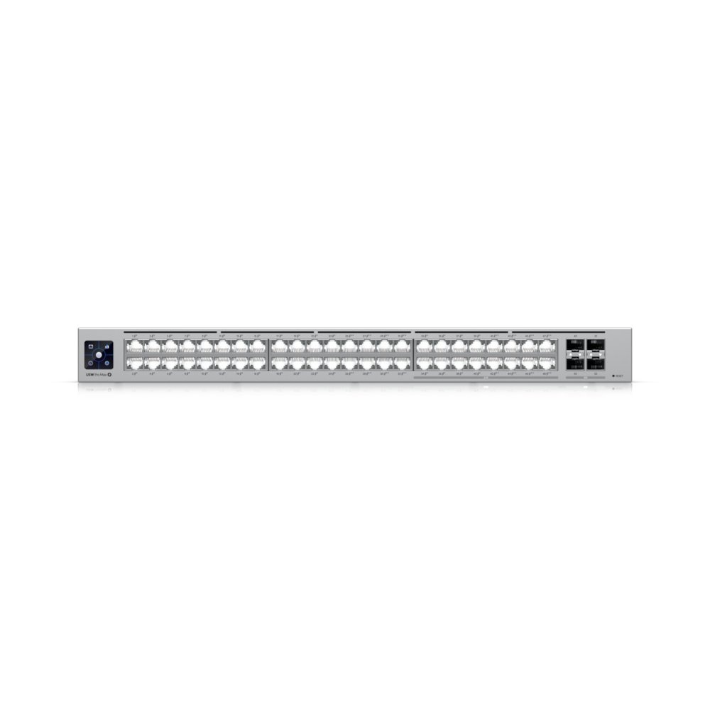 Ubiquiti UniFi USW-Pro-Max-48-POE | Managed Switch | 48-poorts Gigabit Ethernet | PoE++ | Rackmount - Afbeelding 3