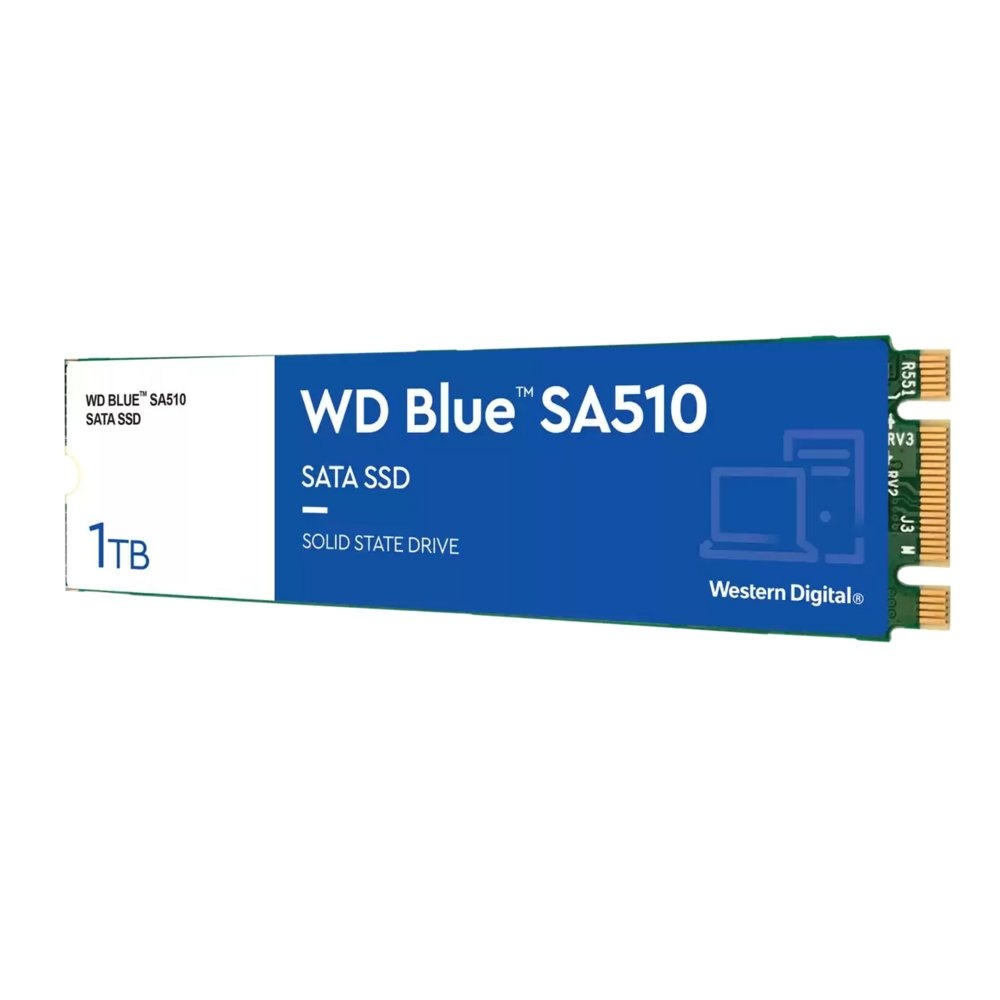 Western Digital Blue SA510 | 1TB SATA SSD | M.2 | 560MB/s Lezen | 520MB/s Schrijven - Afbeelding 2