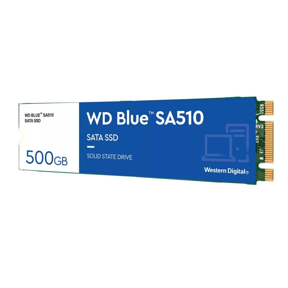 Western Digital Blue SA510 | 500GB SATA SSD | M.2 | 560MB/s Lezen | 510MB/s Schrijven - Afbeelding 2