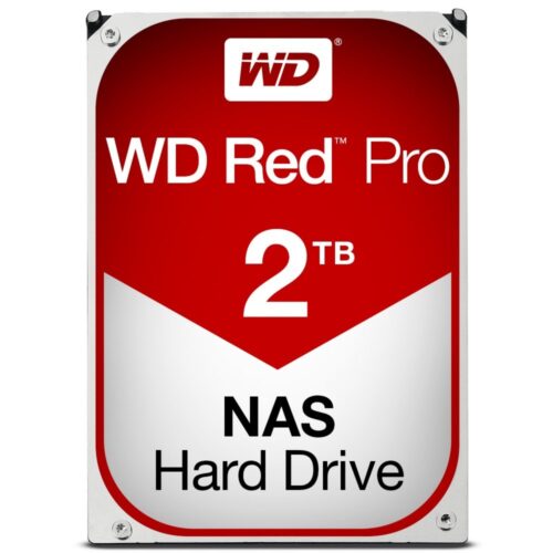 Western Digital Red Pro NAS HDD 3.5" | 2TB SATA III | 7200RPM