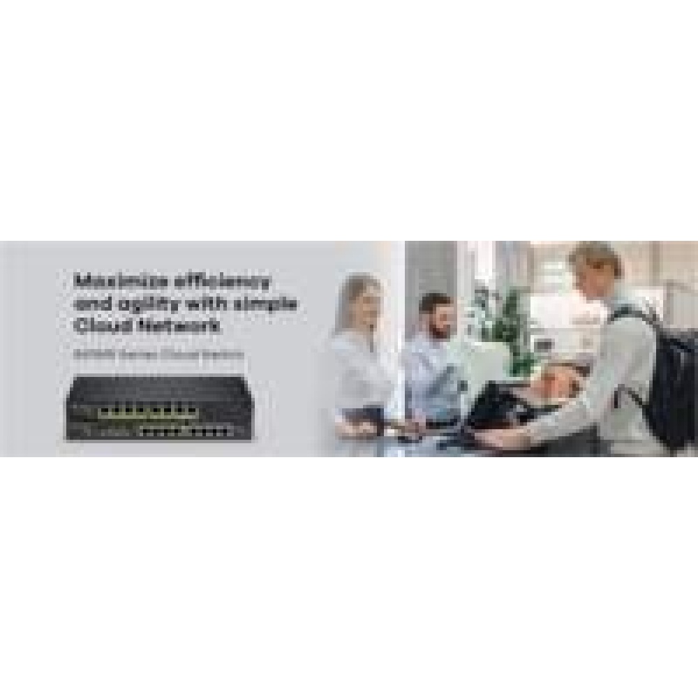 Zyxel GS1915-8EP Managed L2 Gigabit PoE+ Switch | 8 Poorten | NebulaFlex | Zwart - Afbeelding 6