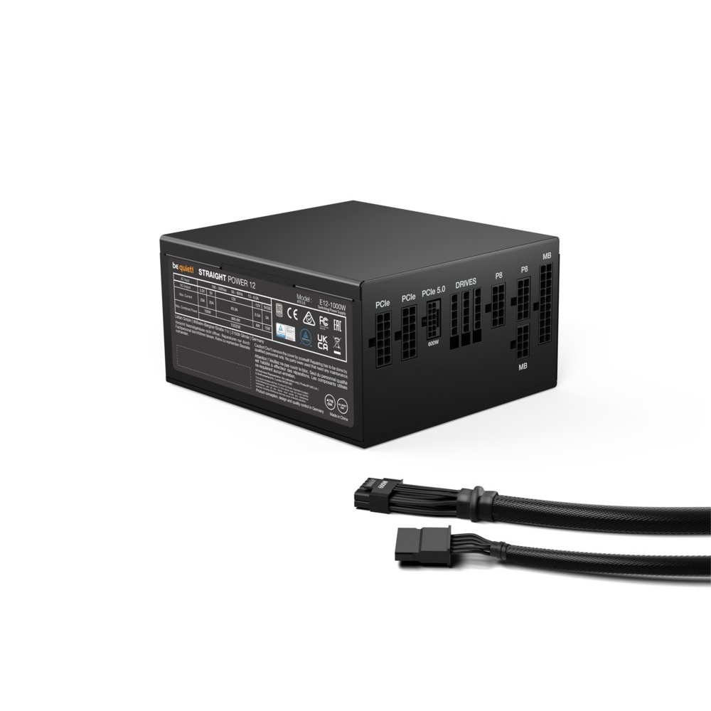 be quiet! BN338 | 1000 Watt Platinum ATX 3.0 PSU | Modulair | Power Supply | Voeding - Afbeelding 2