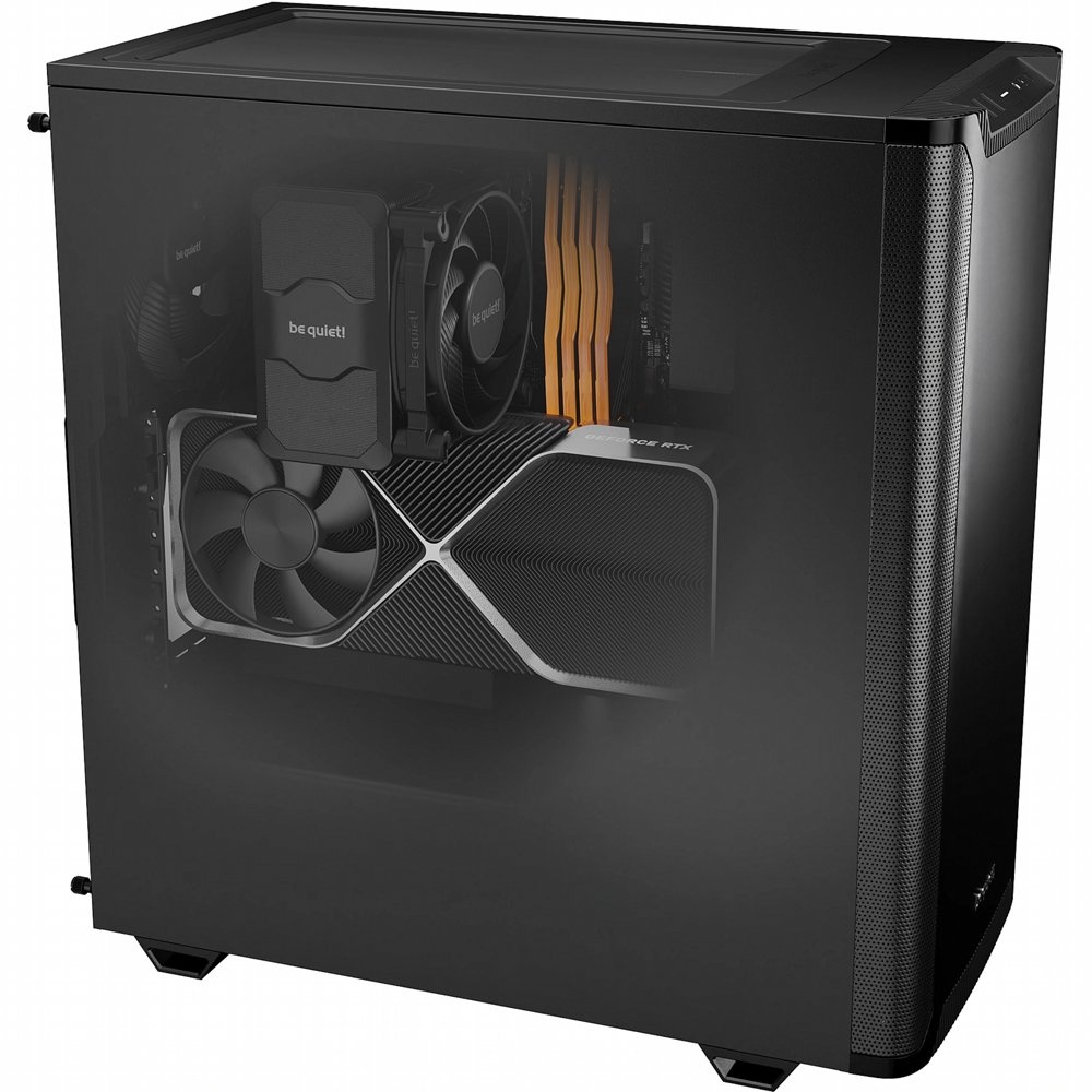 be quiet! Pure Base 501 | Midi Tower Case | Zwart - Afbeelding 2